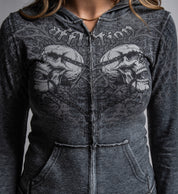 Collapse Burnout Zip Hoodie