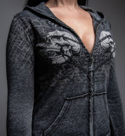 Collapse Burnout Zip Hoodie