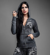 Collapse Burnout Zip Hoodie