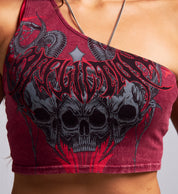 Headstone One Shoulder Tank
