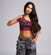 Headstone One Shoulder Tank