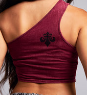 Headstone One Shoulder Tank