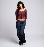 Winged Up LS Top