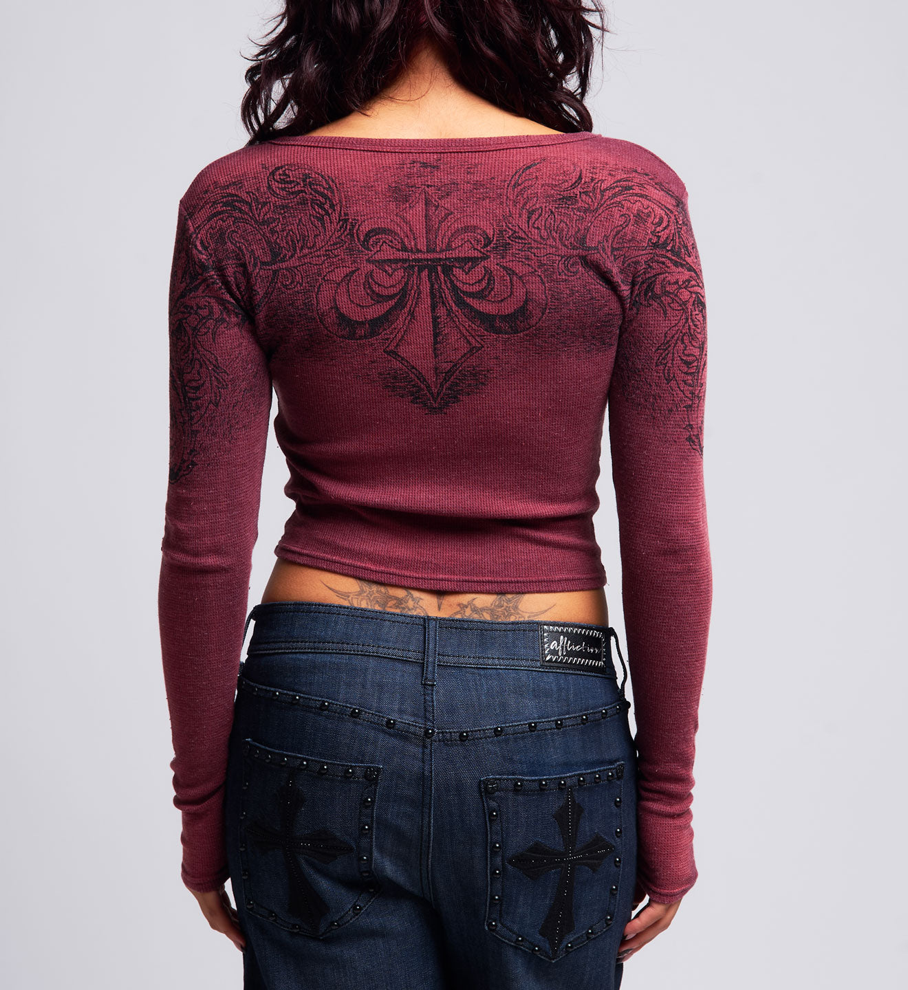 Winged Up LS Top