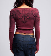 Winged Up LS Top