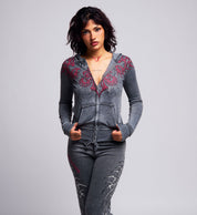 Skeleton Zip Hood