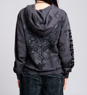 Stone Grail Oversized Zip Hood