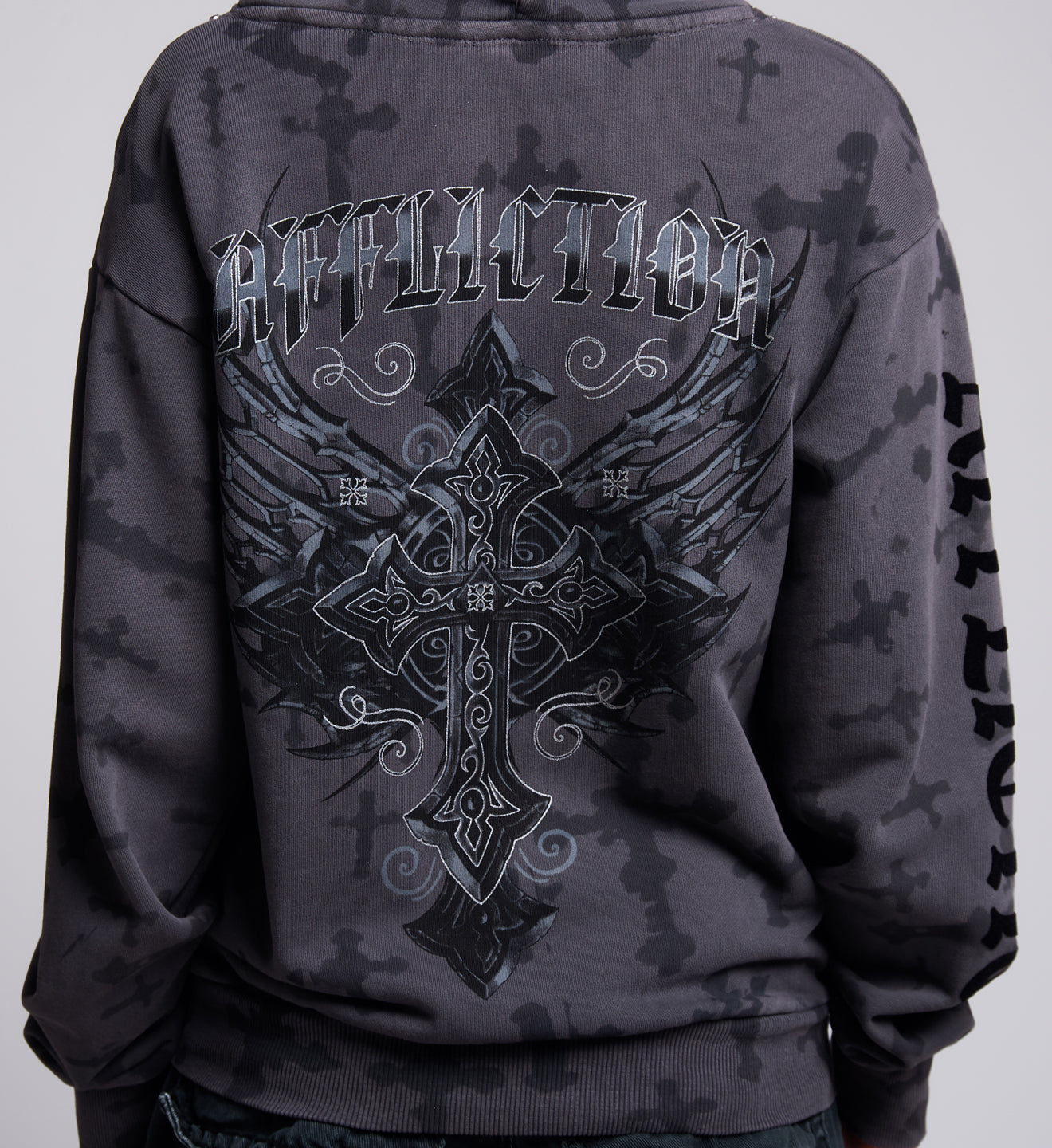 Stone Grail Oversized Zip Hood