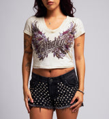 Featherlight Vneck Tee