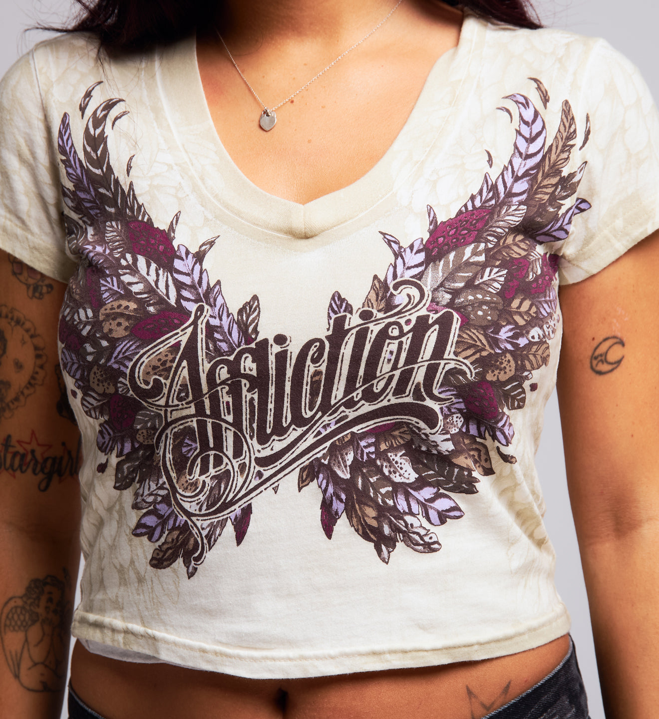 Featherlight Vneck Tee