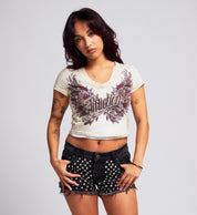 Featherlight Vneck Tee