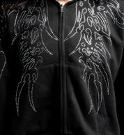 Skeleton Oversized Boxy Hood
