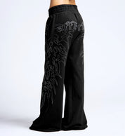 Skeleton Wide Leg Sweatpant