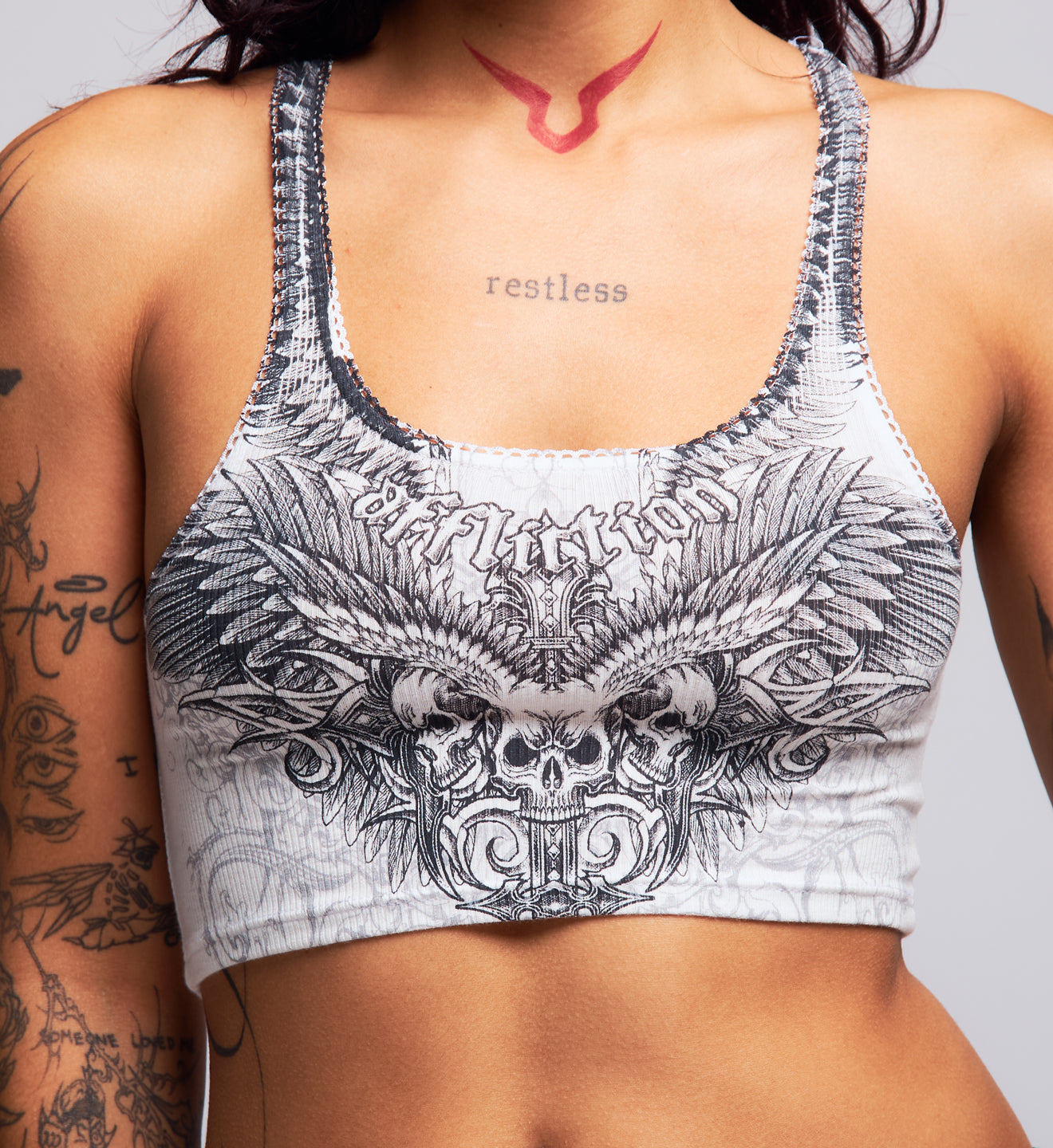 Elusive Afterlife Cropped Tank