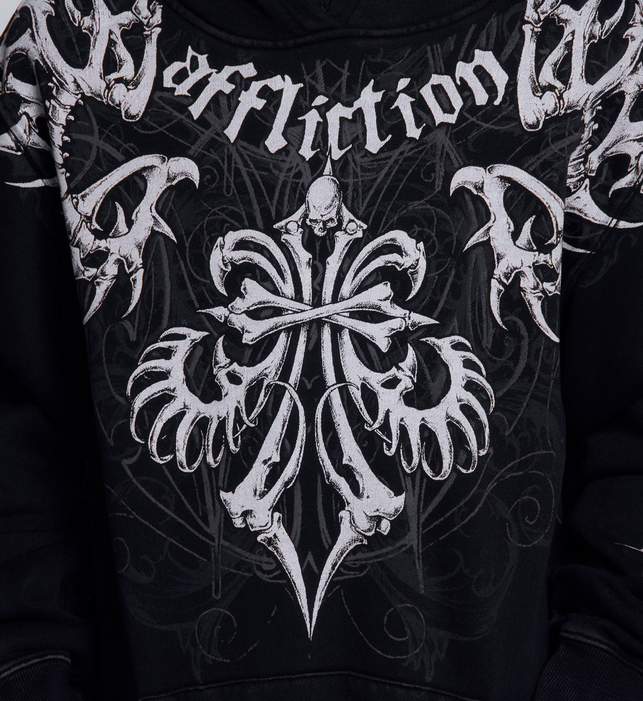 Youth Skeleton Po Hood