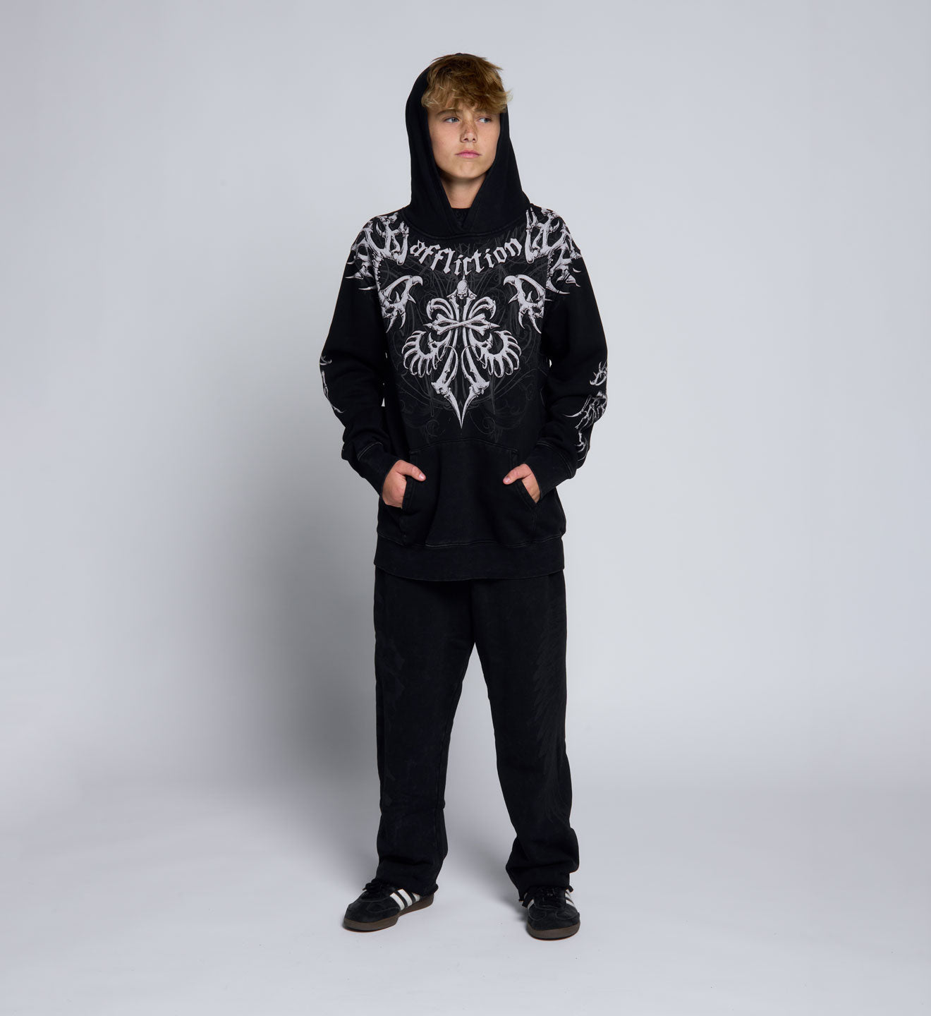 Youth Skeleton Po Hood