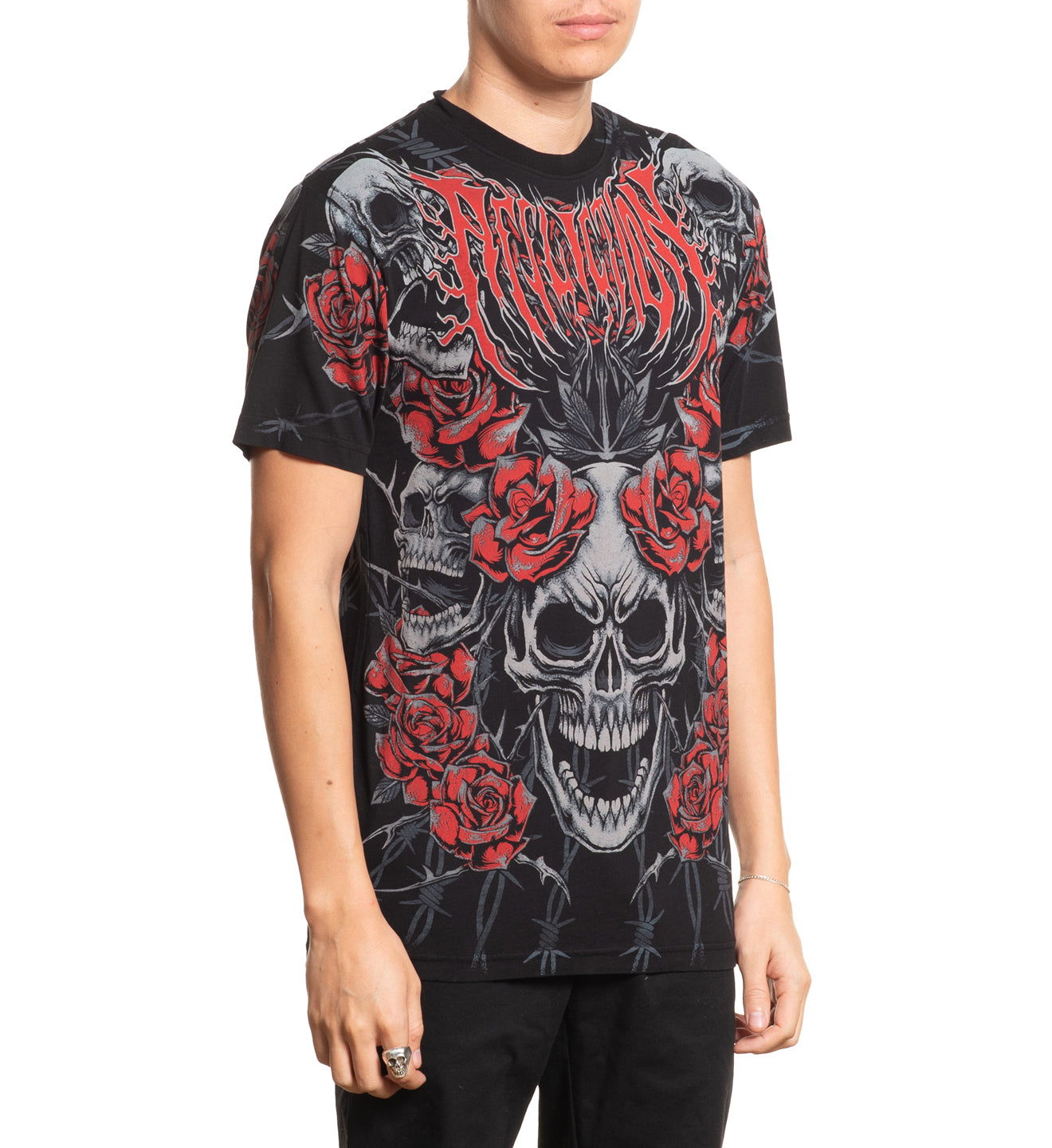 Affliction Letters Bloodletter Tee – Affliction Clothing