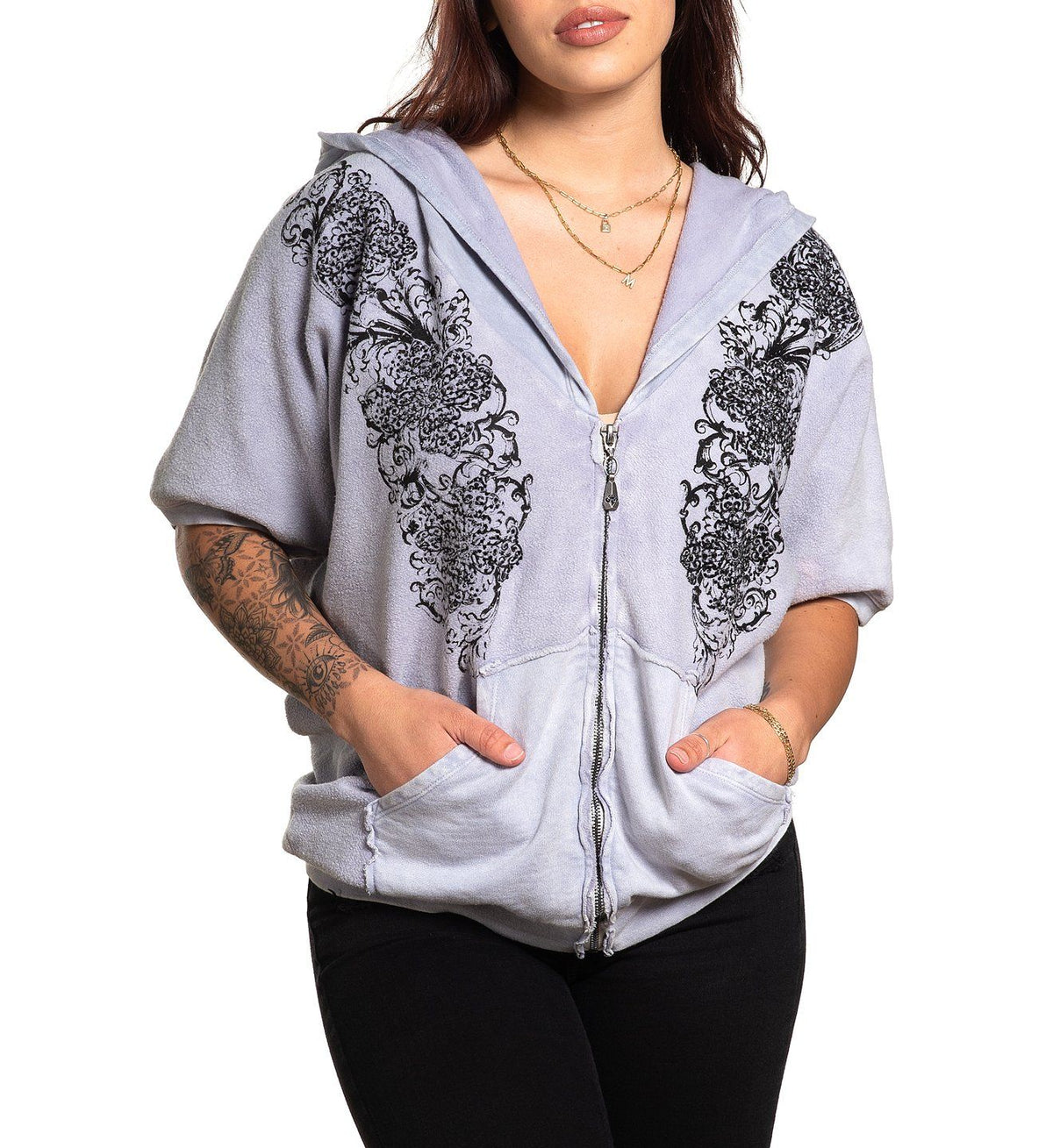 Coleford Ranch Dolman Zip - Affliction Clothing