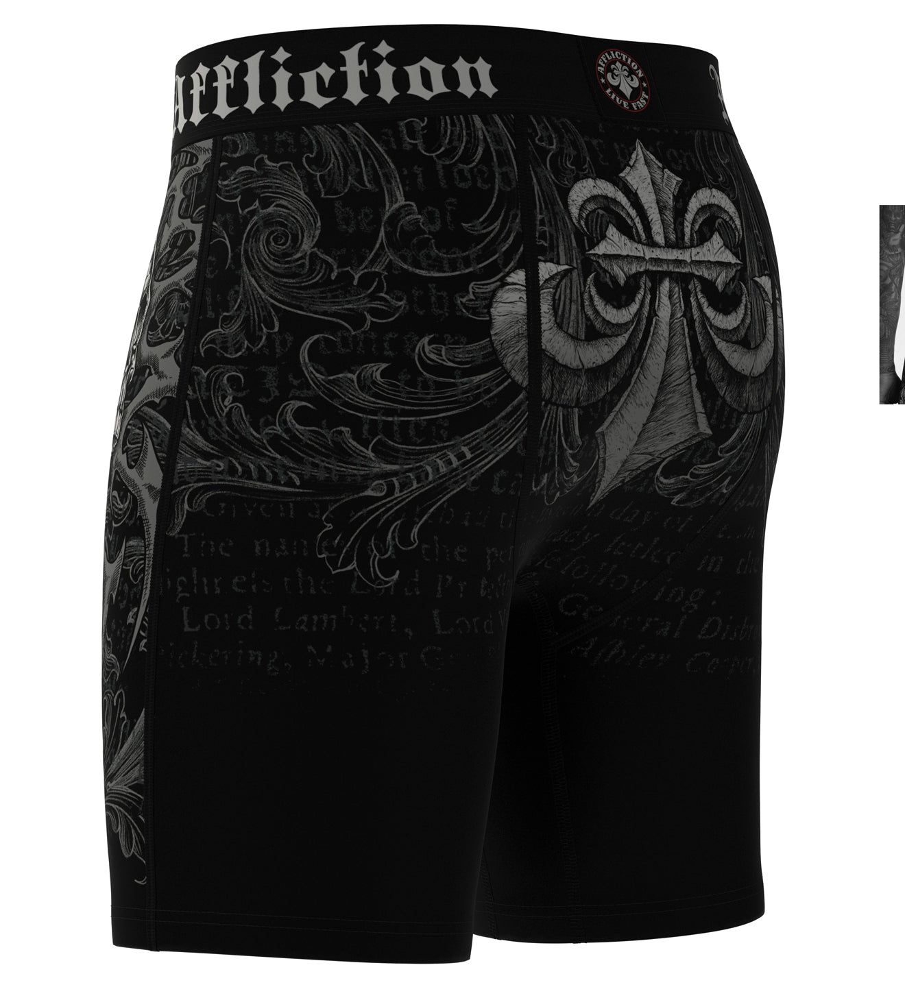 Affliction mma shorts shop