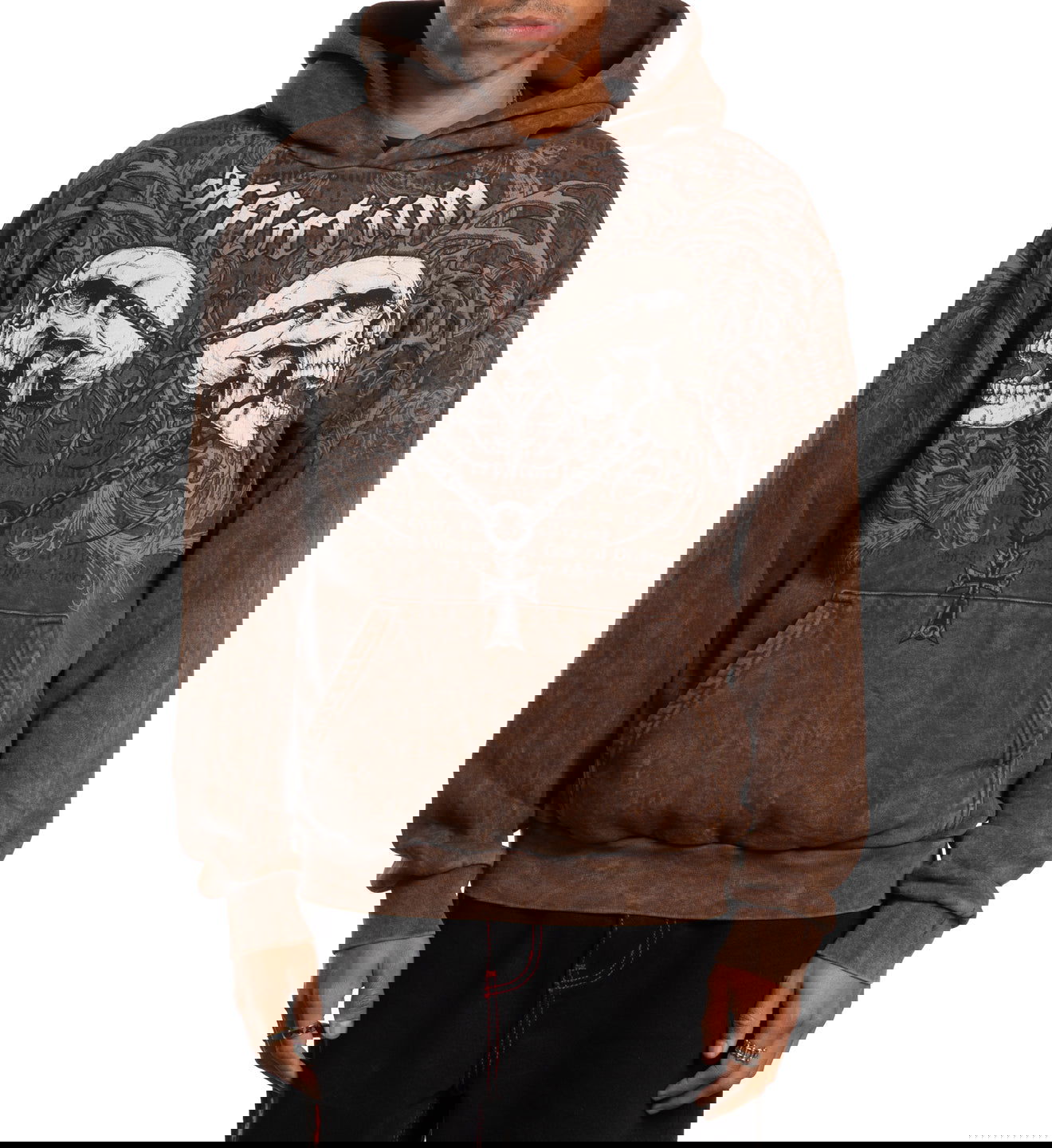 Collapse Po Hood - Affliction Clothing