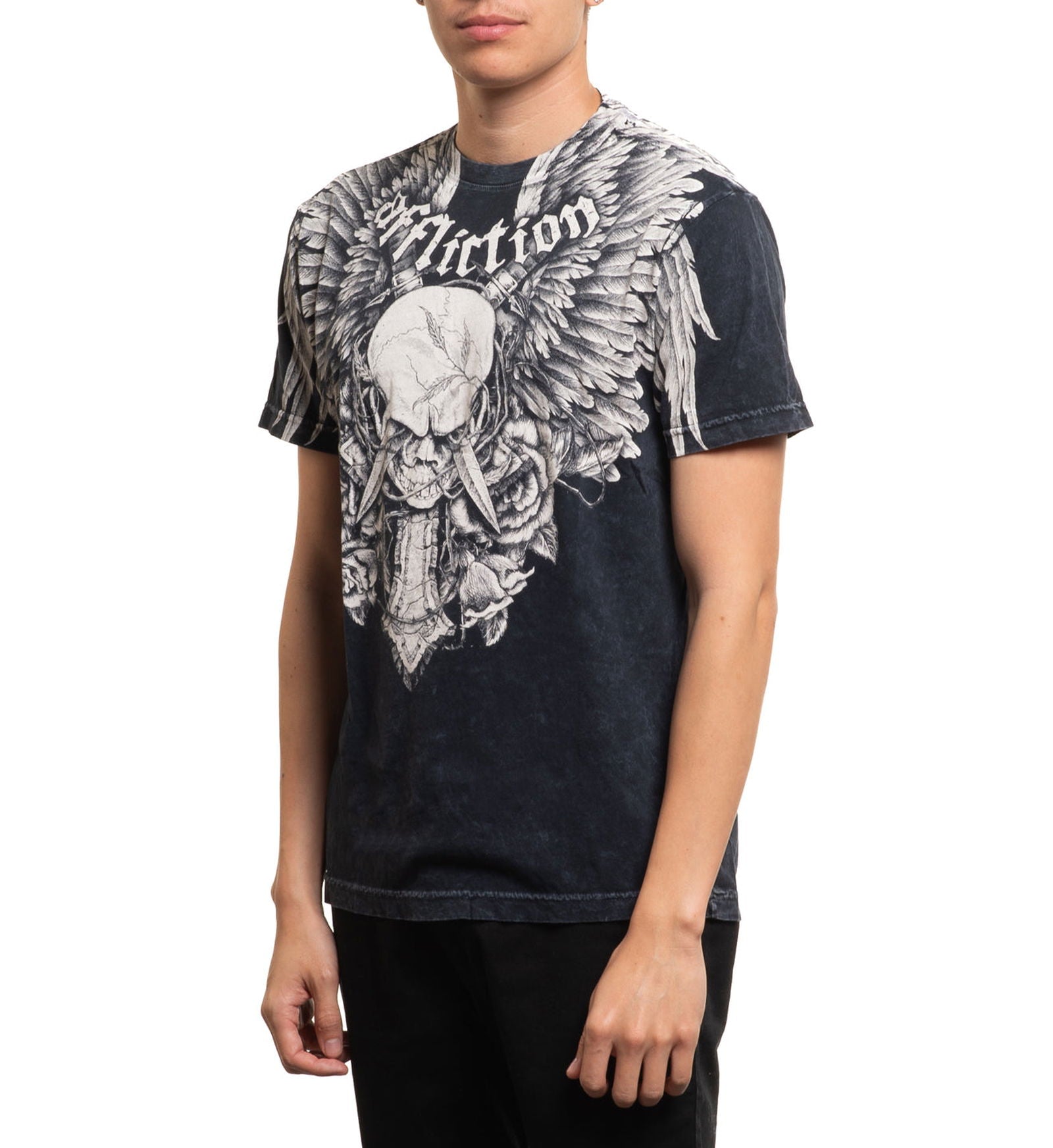 Crossed Over Tee – Affliction Clothing