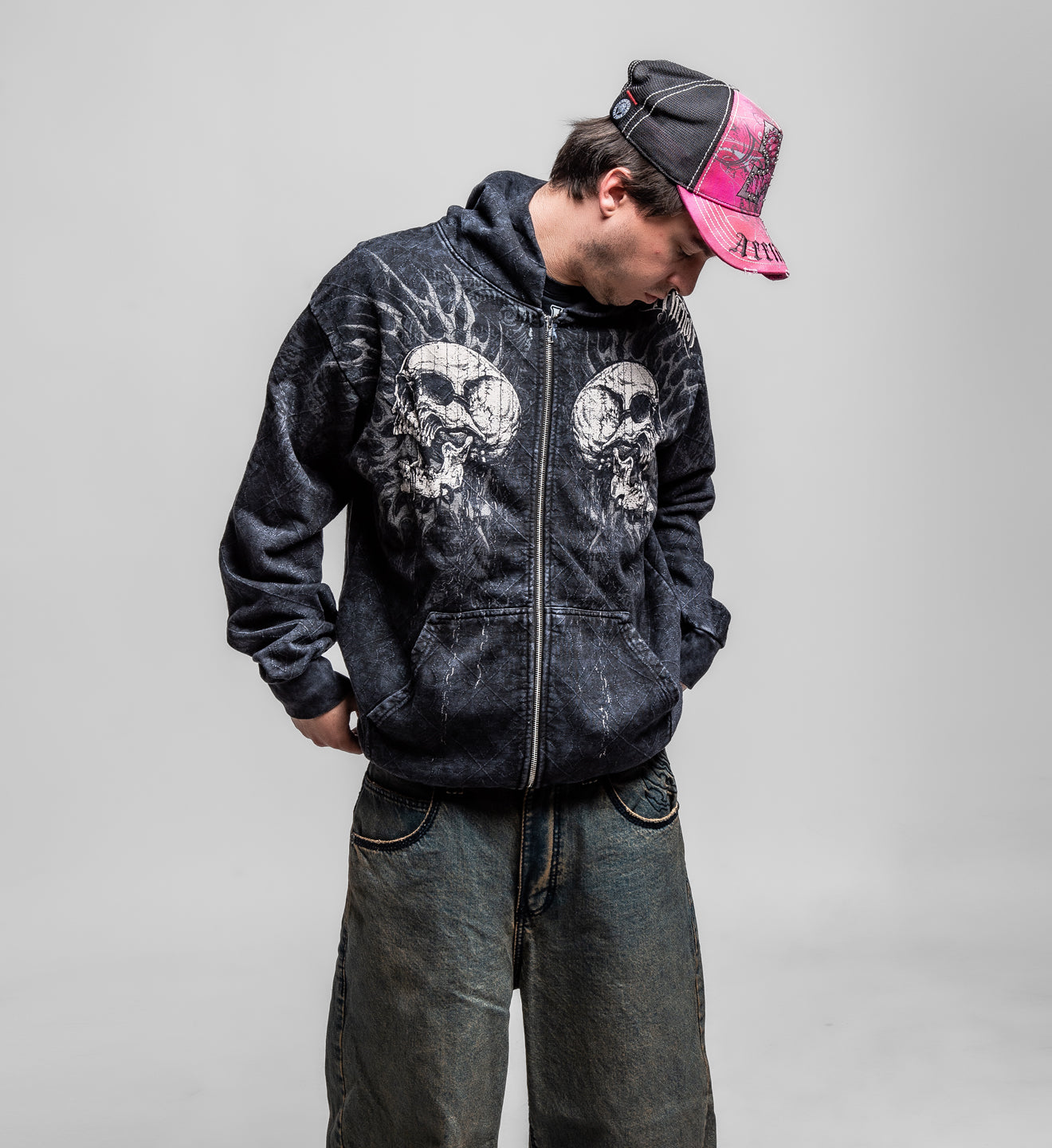 Collapse Zip-Up Hoodie