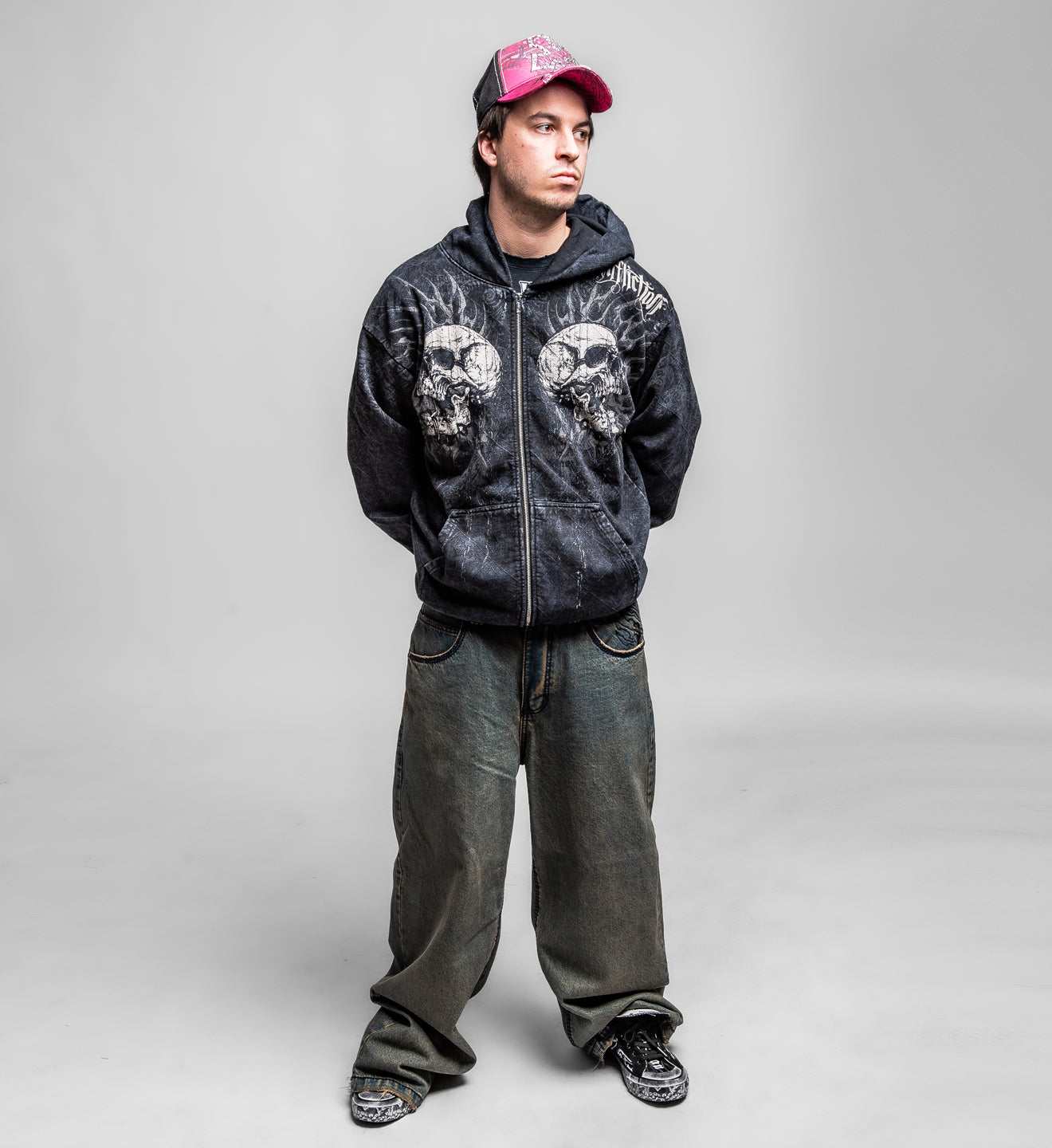 Collapse Zip-Up Hoodie