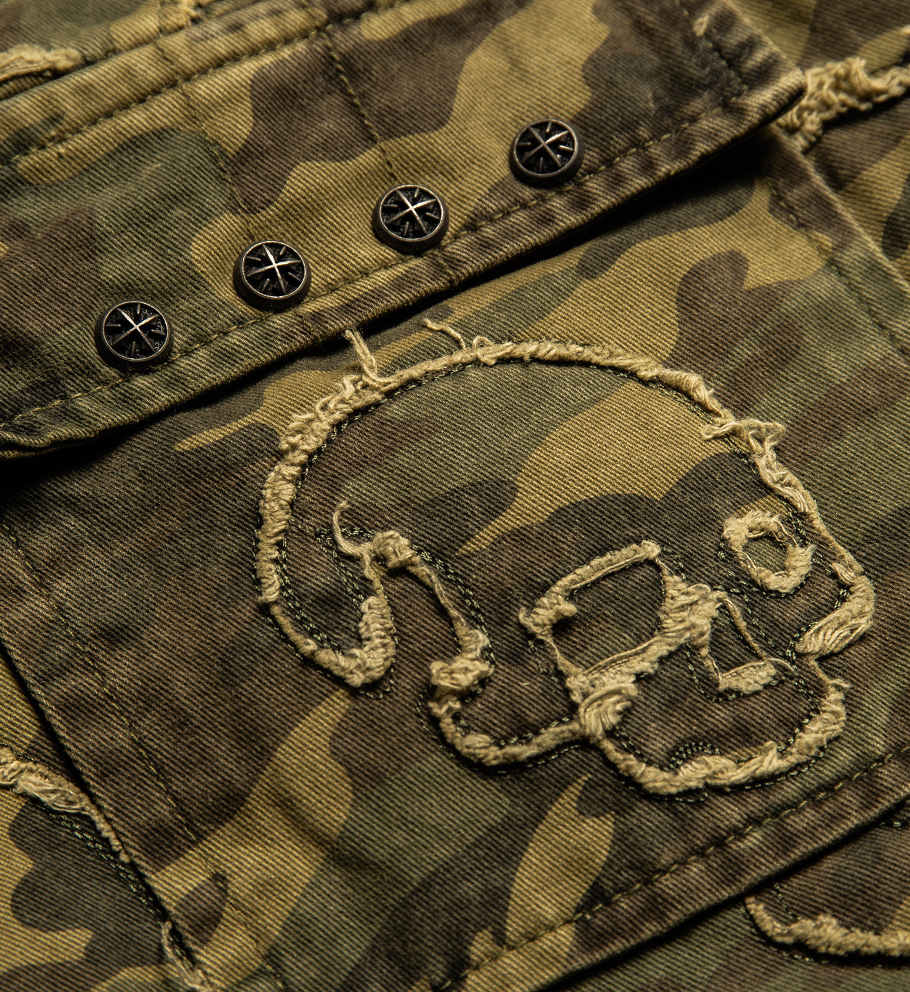 Wide Leg Skull Camo Denim – Affliction Clothing