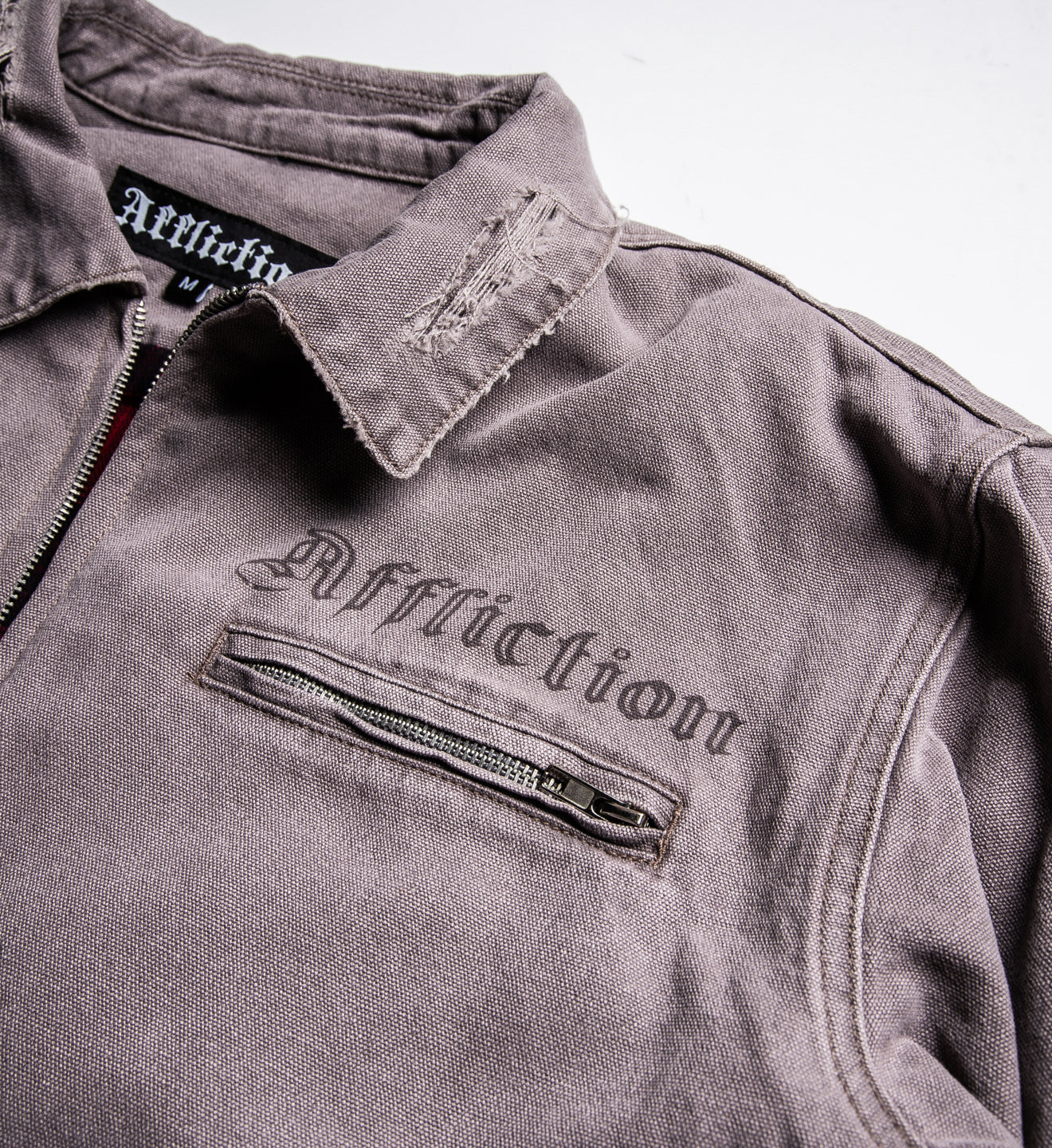 Live Fast Canvas Jackets