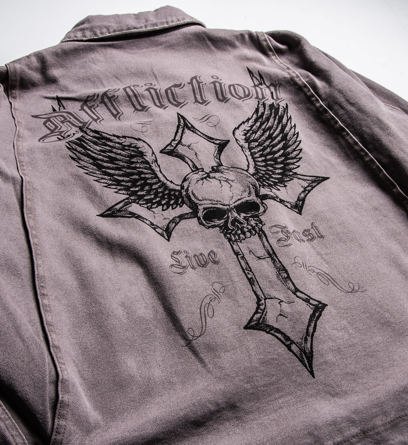 Live Fast Canvas Jackets