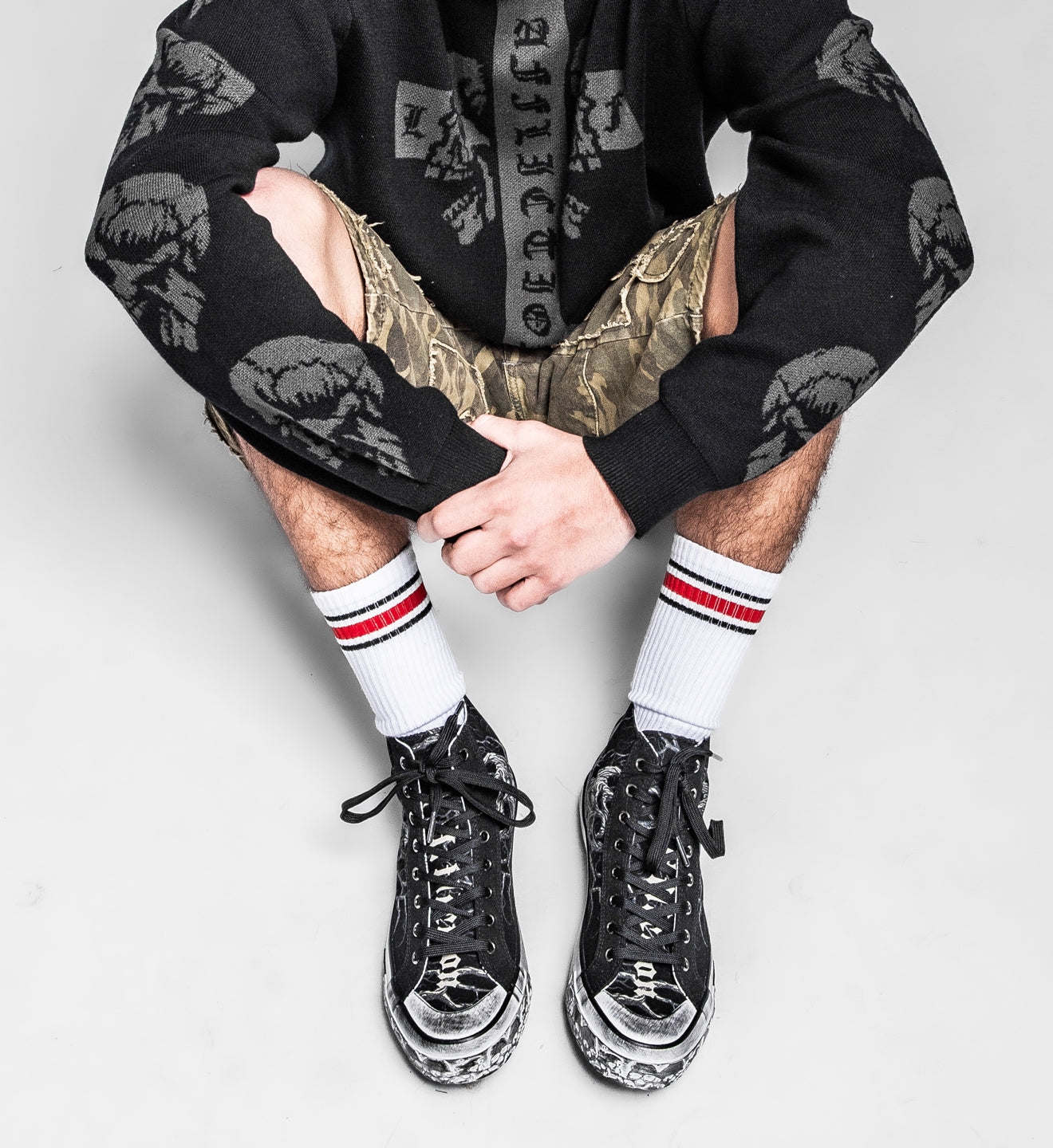 Natural Rot Hi-Top Shoe