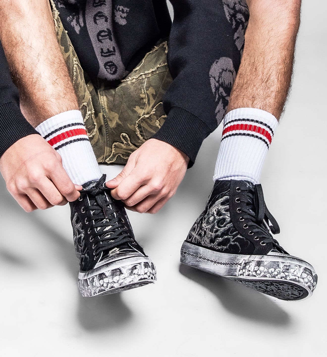 Natural Rot Hi-Top Shoe