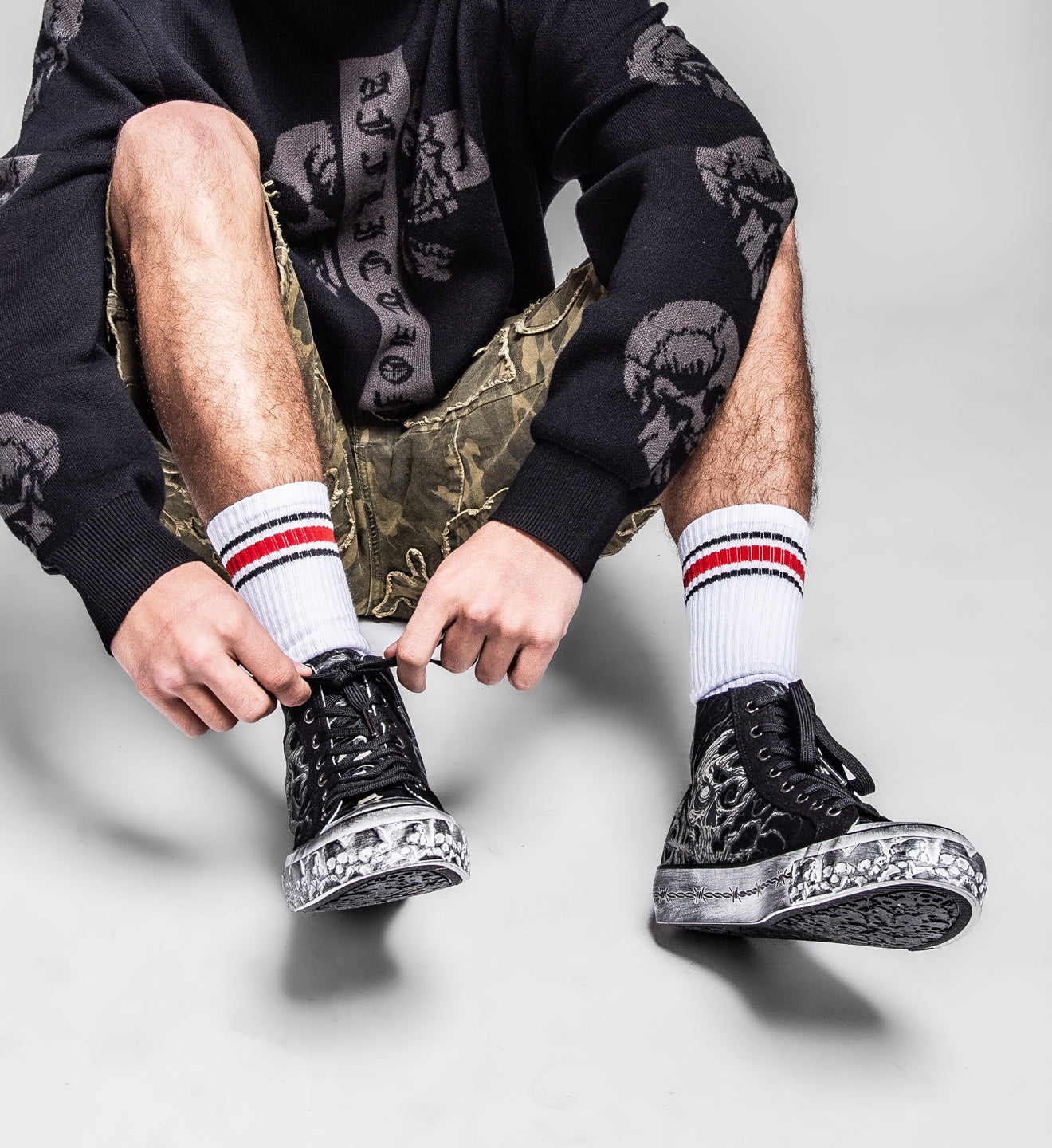 Natural Rot Hi-Top Shoe