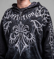 Skeleton Zip-up Hood