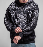 Skeleton Zip-up Hood