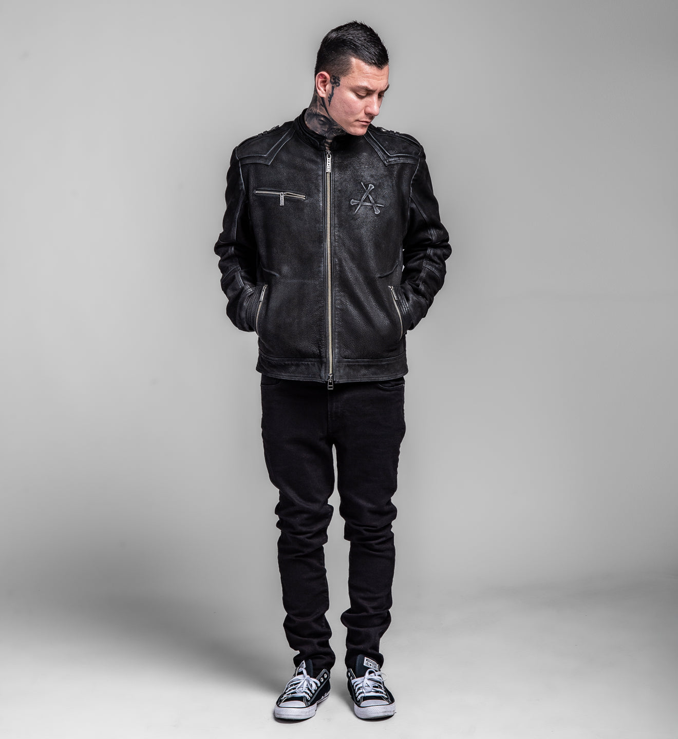 Skeleton Leather Jacket – Affliction Clothing