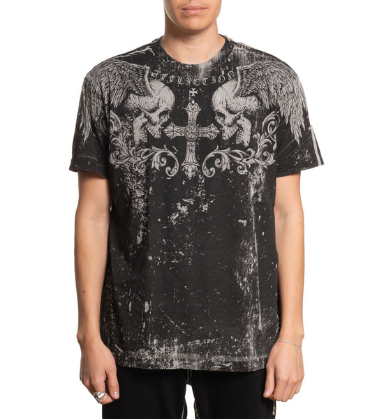 Death Trial Reversible Tee – Affliction Clothing