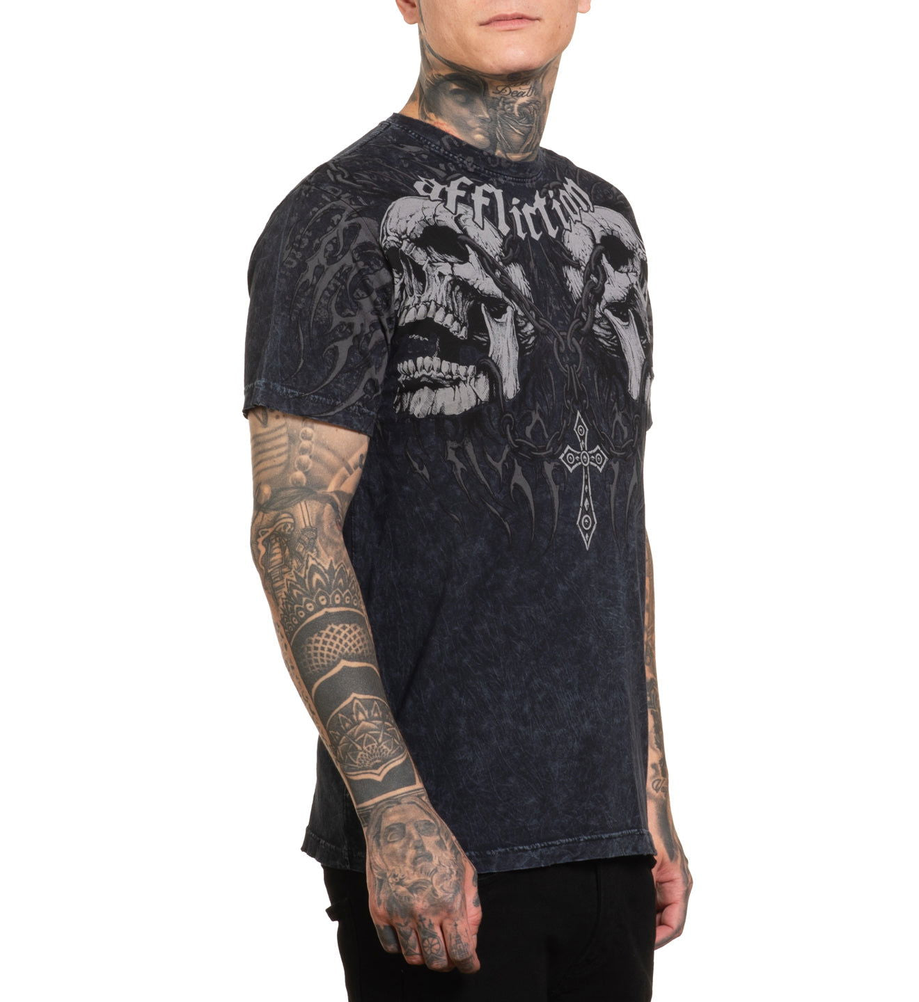 Affliction Clothes Rack Decimation Tee – Affliction Clothing