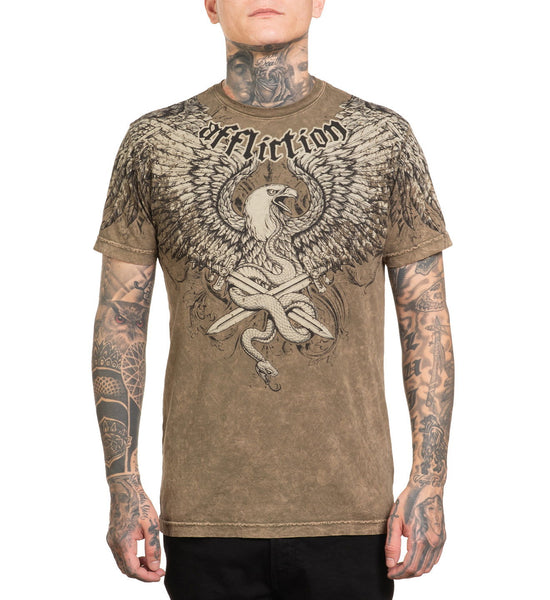 Archaic by Affliction - Maglia termica da uomo a maniche lunghe