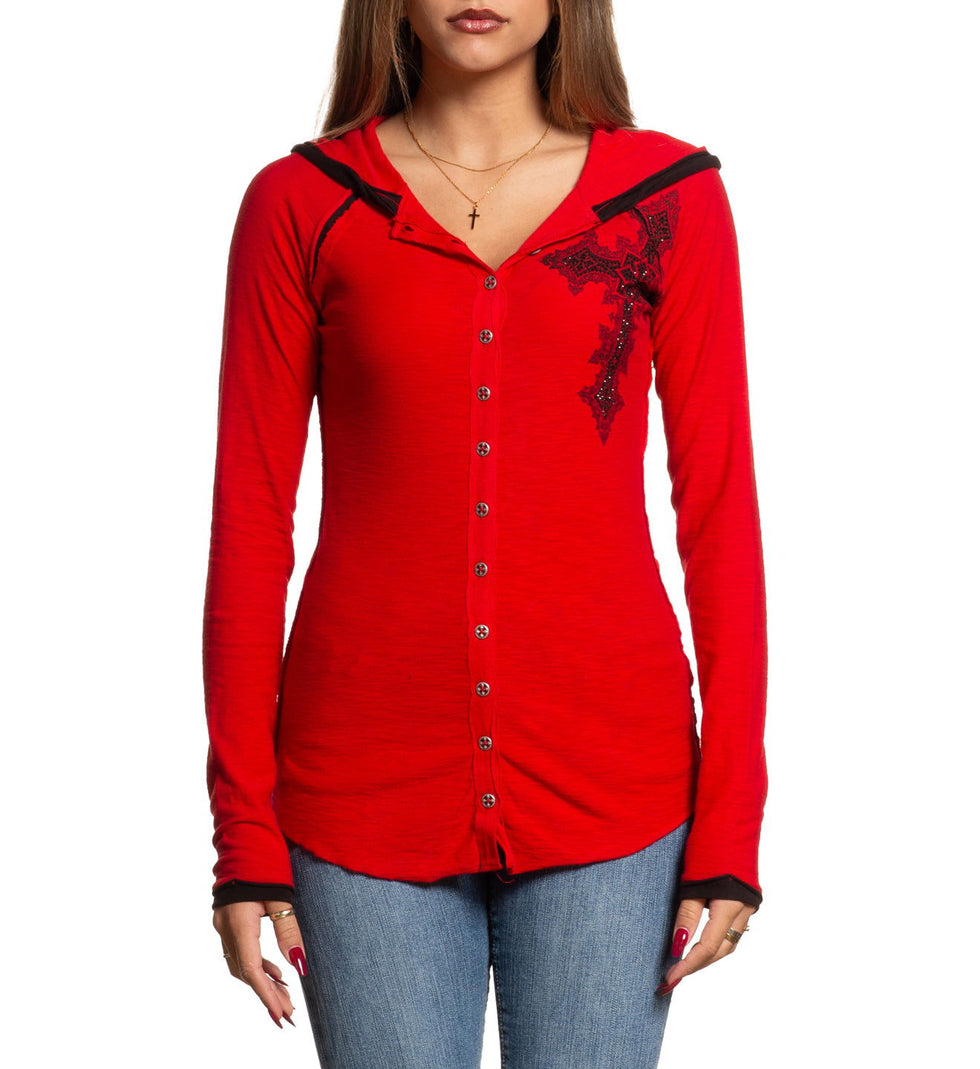 Elitist Button-Up Hoodie – Affliction Clothing
