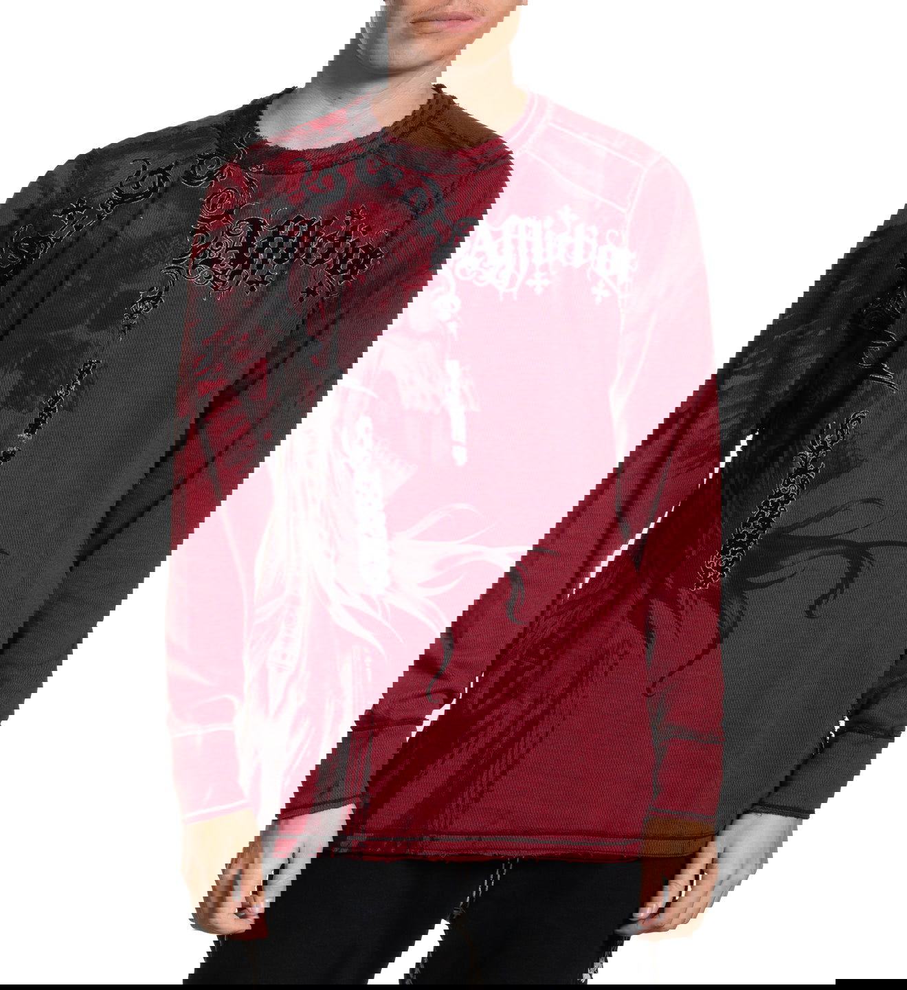 Indian Chief Ls Rev.Thermal - Affliction Clothing