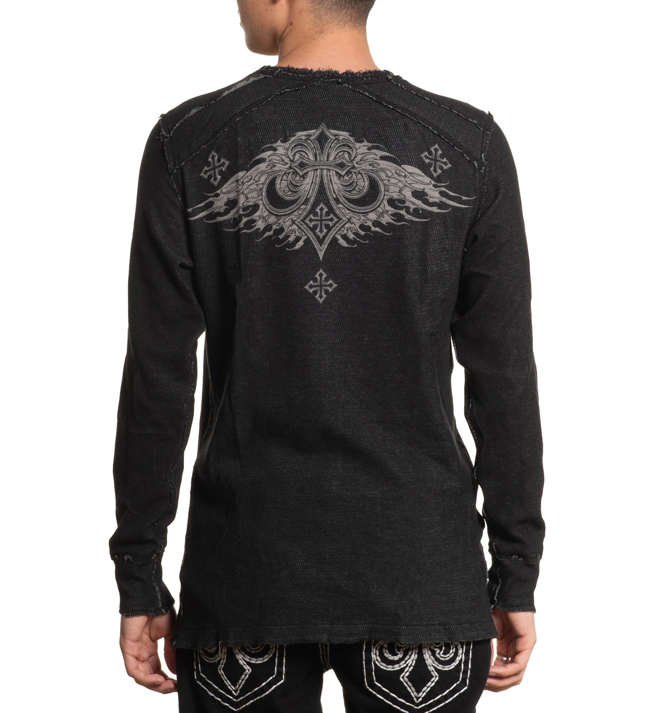 Indian Chief Ls Rev.Thermal - Affliction Clothing