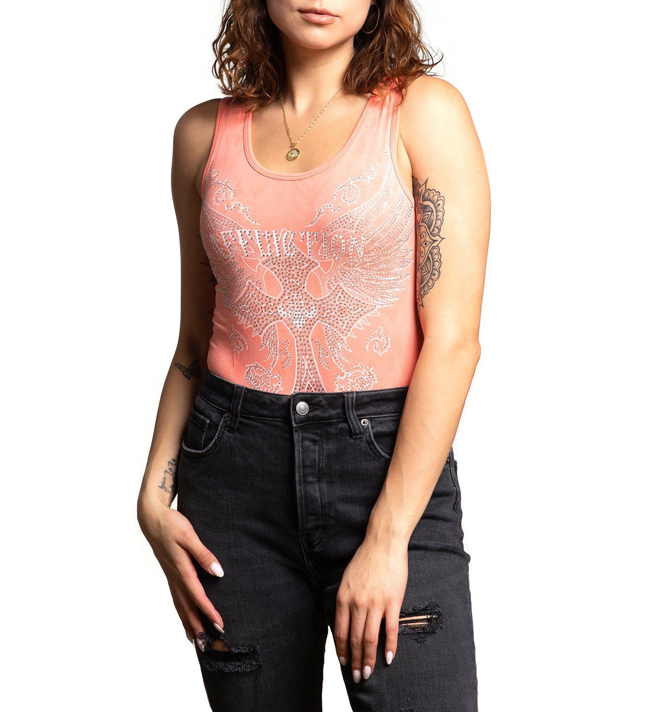 Margo Wings Bodysuit - Affliction Clothing