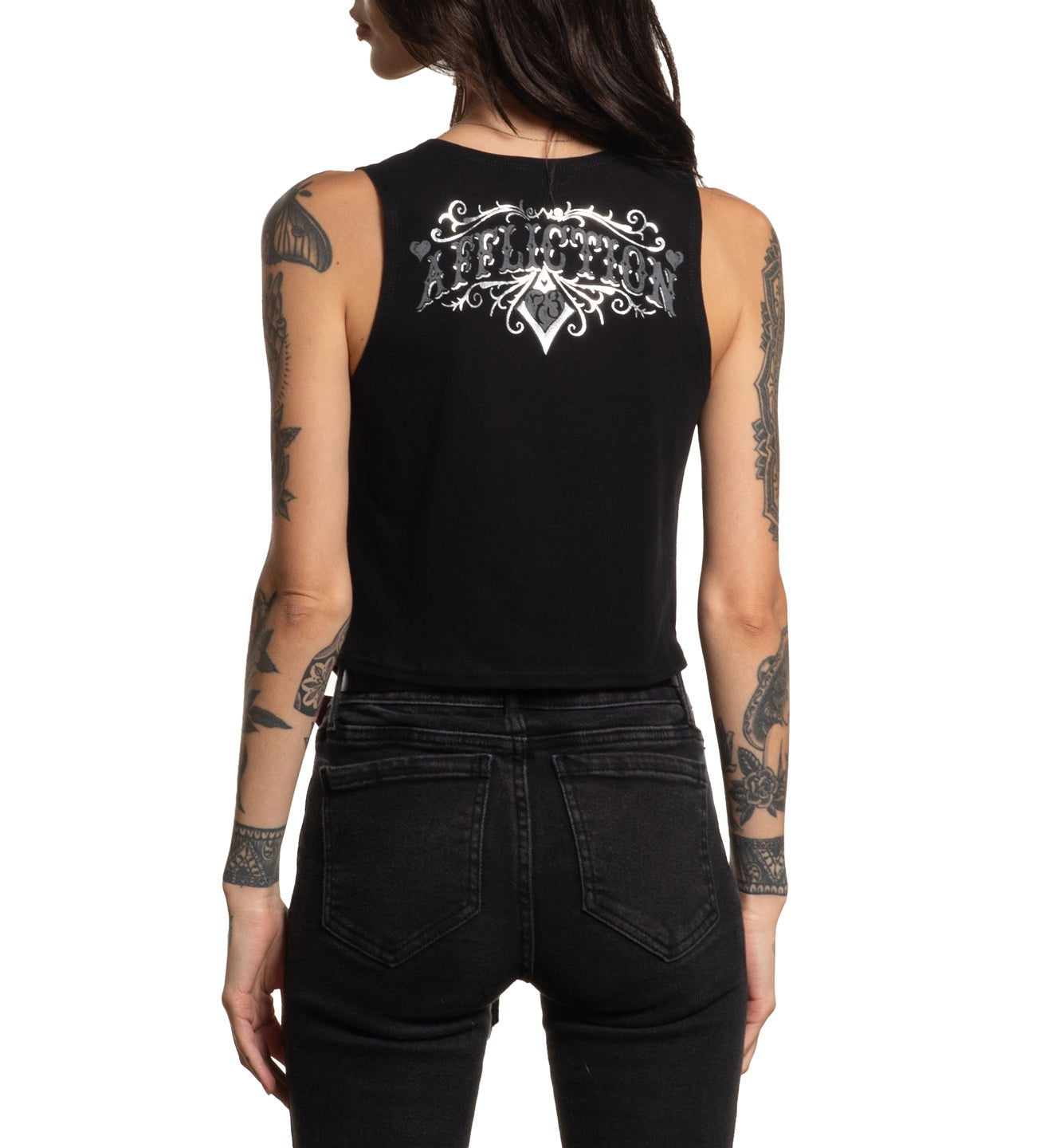 Queen Of Spades Top - Affliction Clothing