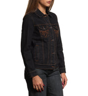 Raw Denim Jacket - Affliction Clothing