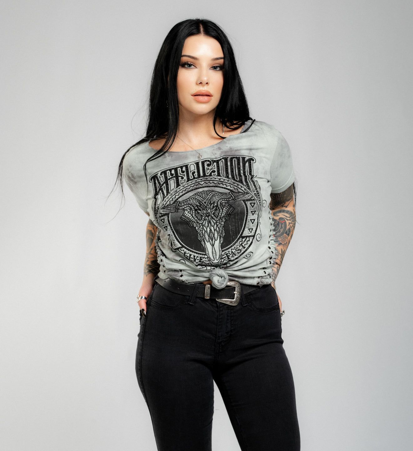 Unique Women's Clothing: Edgy, Cool, Alternative | Affliction Page 5 ...