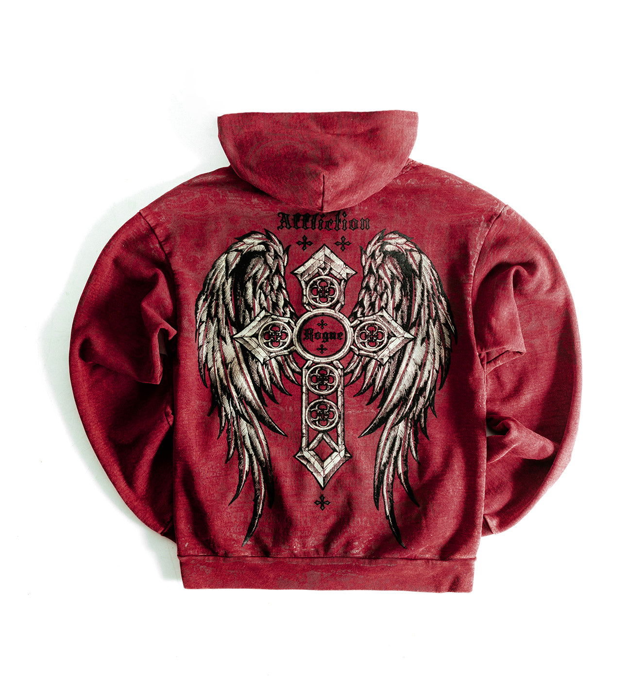Rogue Crossed Zip-Up Hoodie – Affliction Clothing