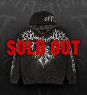 Skeleton Zip-up Hood