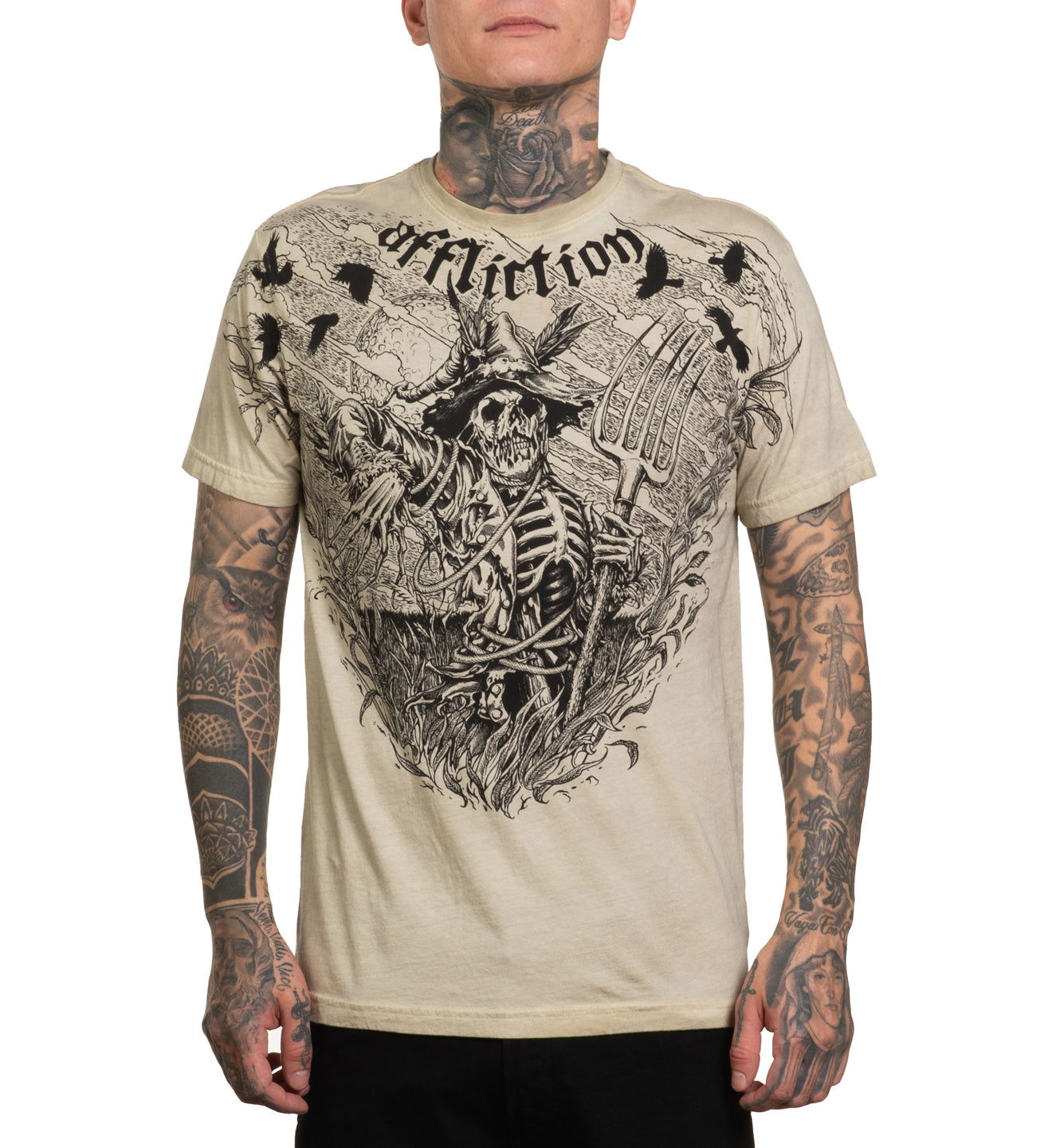 Affliction Clothes Rack Silent Curse Tee – Affliction Clothing