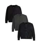 Standard Series Zip-Up Hoodie 3 Pack